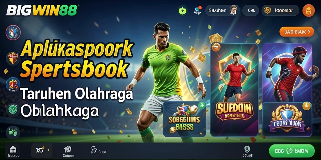 Tampilan menarik dari gameplay Sportsbook BIGWIN88.