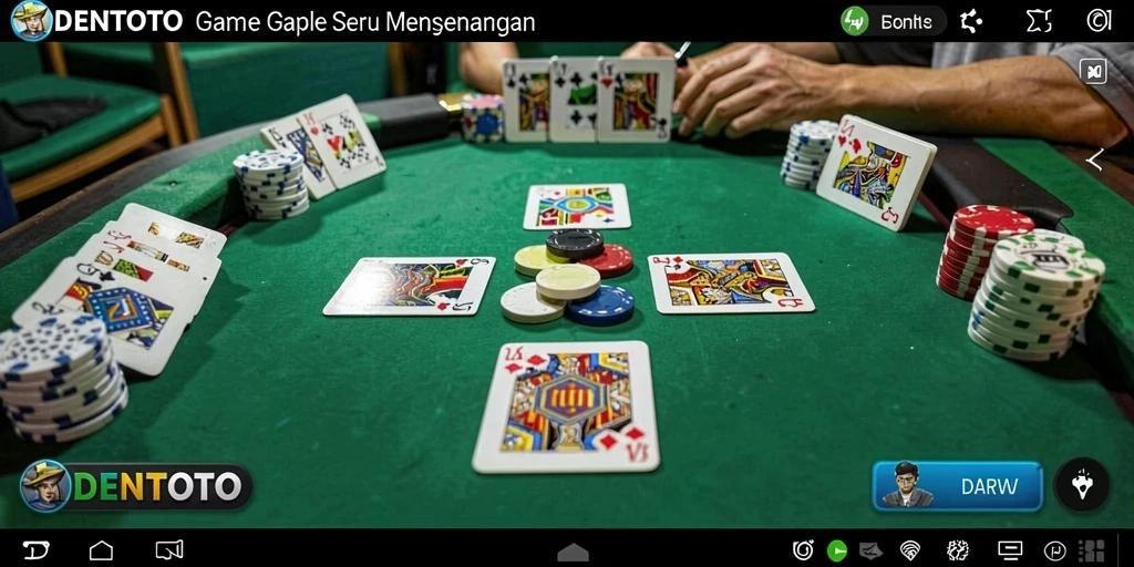 Tampilan gameplay DENTOTO yang menarik dan interaktif.