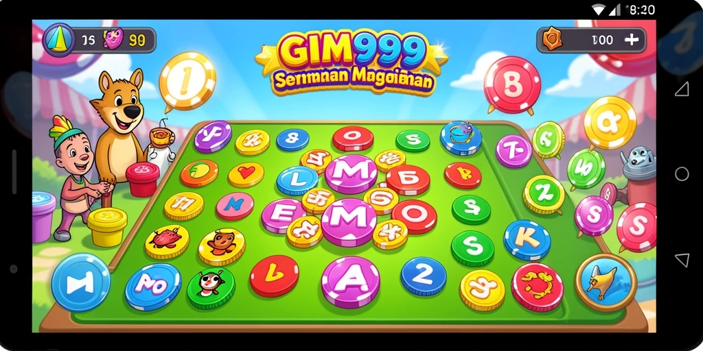 Tampilan gameplay seru dengan grafik menarik di GIM999.