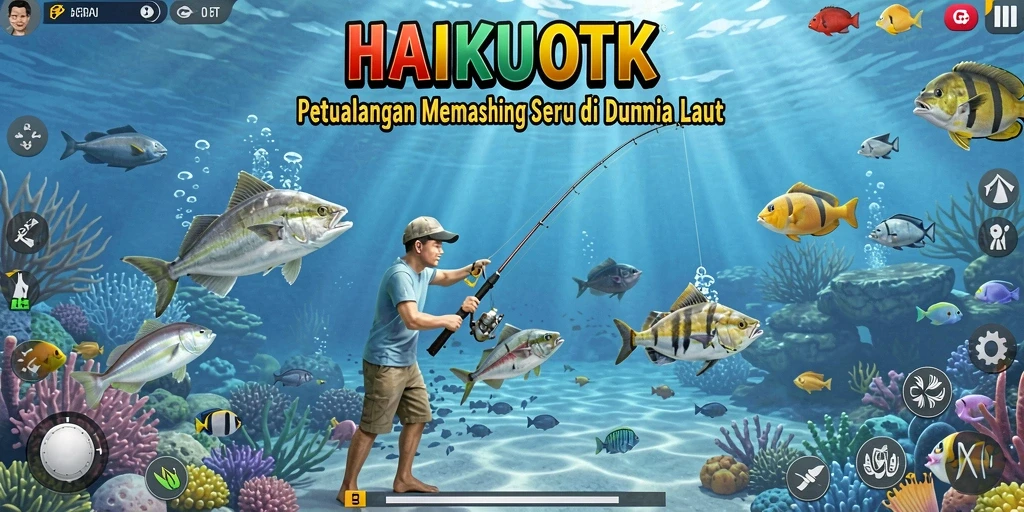 Tangkapan ikan yang menakjubkan di HAIKUOTK