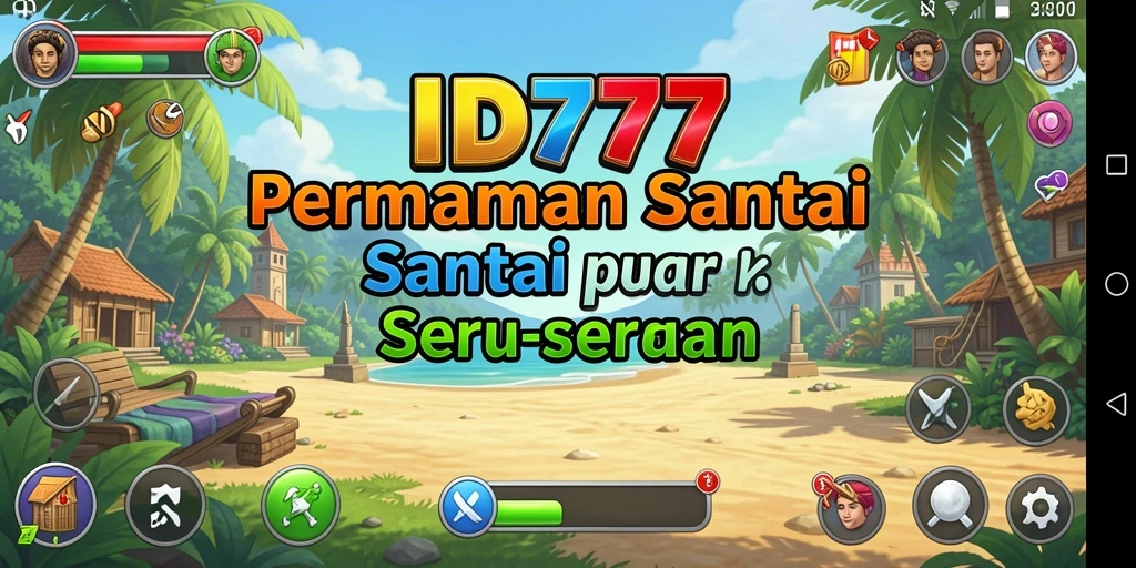 Tampilan gameplay seru dan menghibur dari ID777.