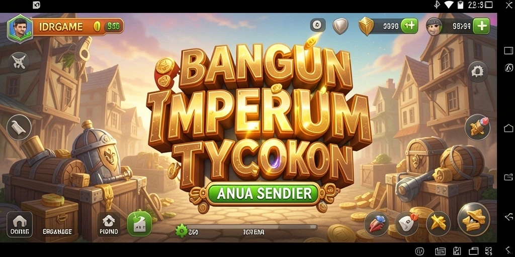 Tampilan gameplay seru dari IDRGAME dengan desain yang menarik.