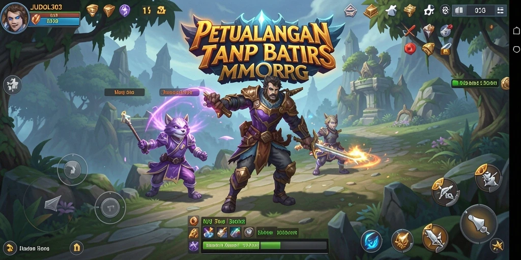 Gameplay seru di JUDOL303 dengan petualangan multiplayer.
