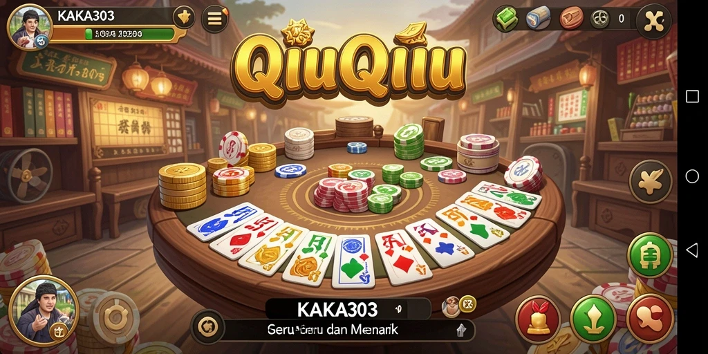 Screenshot gameplay QiuQiu KAKA303 yang seru dan menegangkan.