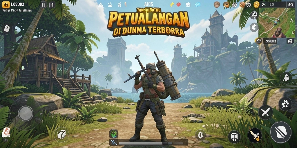 Gameplay menarik dari LOS303 di dunia terbuka.