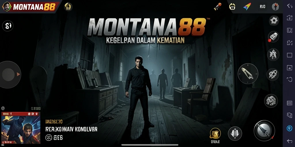 Screeenshot gameplay MONTANA88 yang menyeramkan dan mencekam.