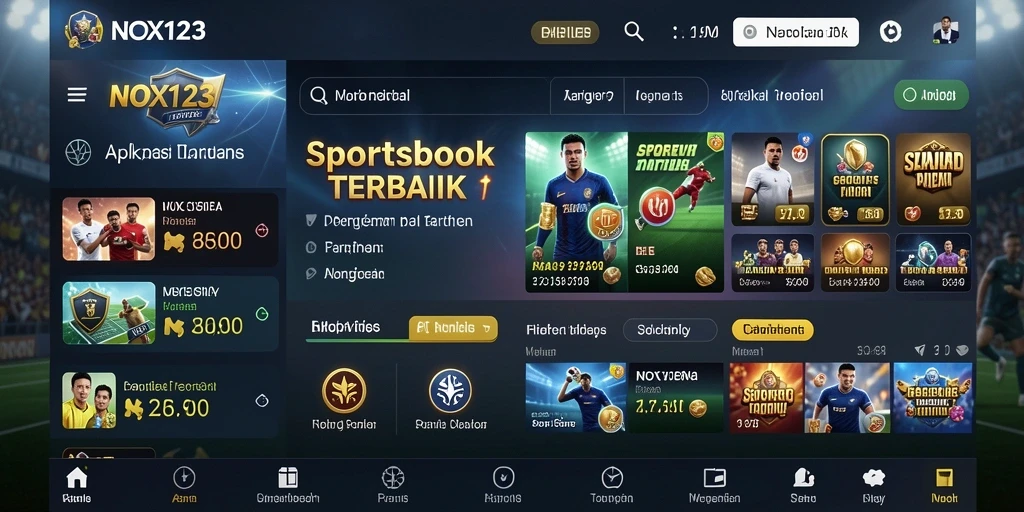 Tampilan gameplay yang menarik dari NOX123 dengan fitur taruhan langsung.