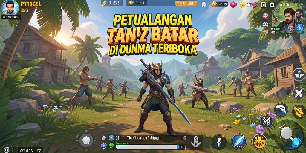Screenshot gameplay PTTOGEL menunjukkan petualangan eksplorasi yang mendebarkan.