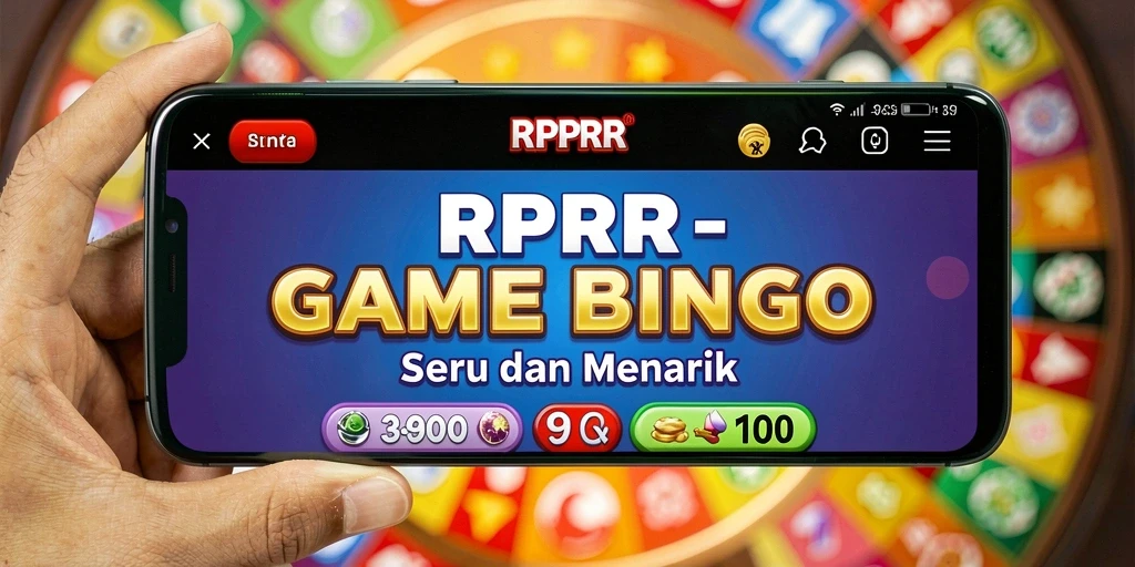 Screenshot gameplay RPRR menunjukkan keseruan bermain Bingo.