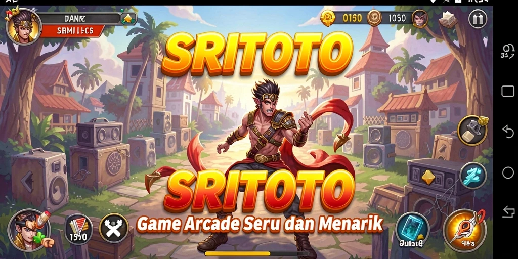 Tampilan gameplay seru dari SRITOTO yang menantang.