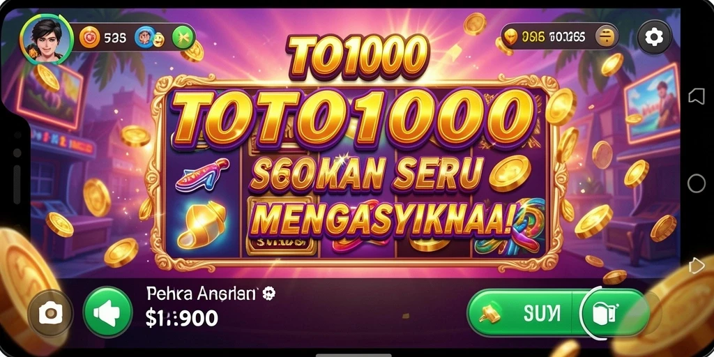 Gameplay TOTO1000 yang mengasyikkan dan menegangkan.